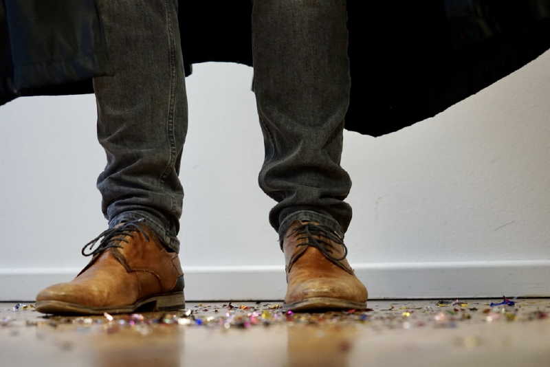 Magische Stimmung mit ganz viel Glitzer-Konfetti