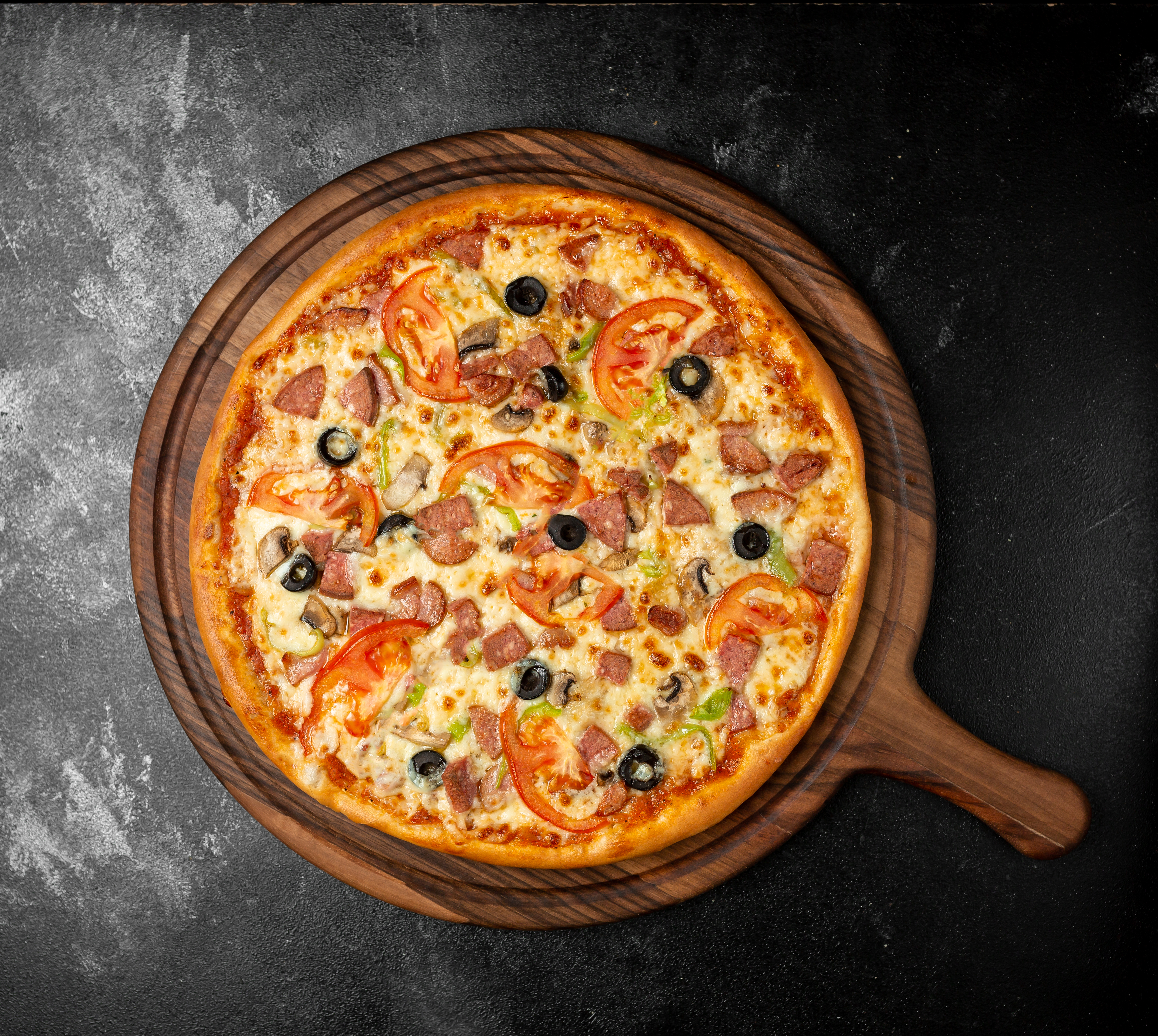 Pizza im Home-Office