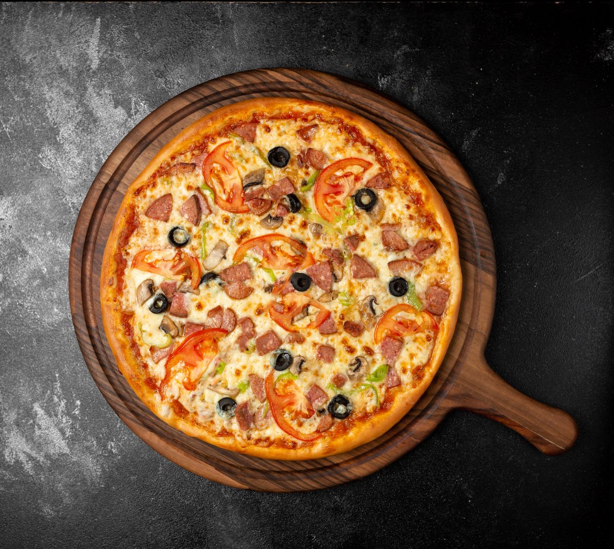 Pizza in the home office