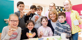 We support the project Brotzeit für Kinder